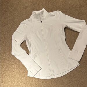 Lululemon White Define Jacket